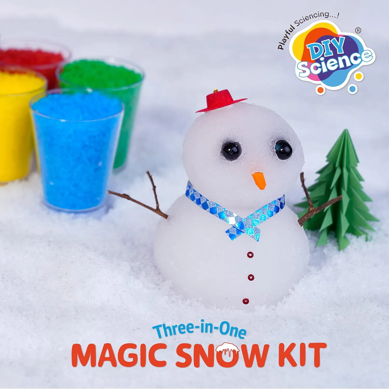 3-in-1 Magic Snow Kit (Blue Box)