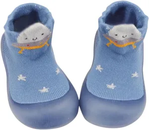 Baby Sock Shoes,Toddler Infant First Walkers Elastic Cartoon Soft Casual Socks Shoes Indoor Baby Shoes