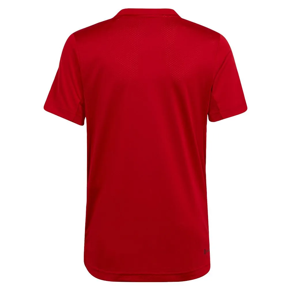 Boy's Club Tennis T-Shirt Better Scarlet