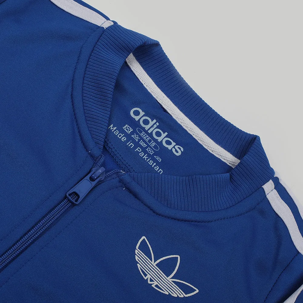 Boys Full Sleeves Track Suit - Blue