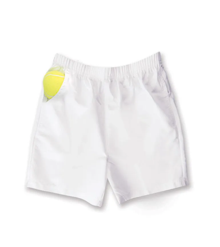 Boys White Shorts 711