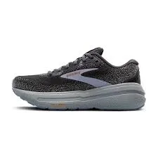 BROOKS WOMENS GHOST MAX 2 EBONY/SWEET LAVENDER/ALLOY