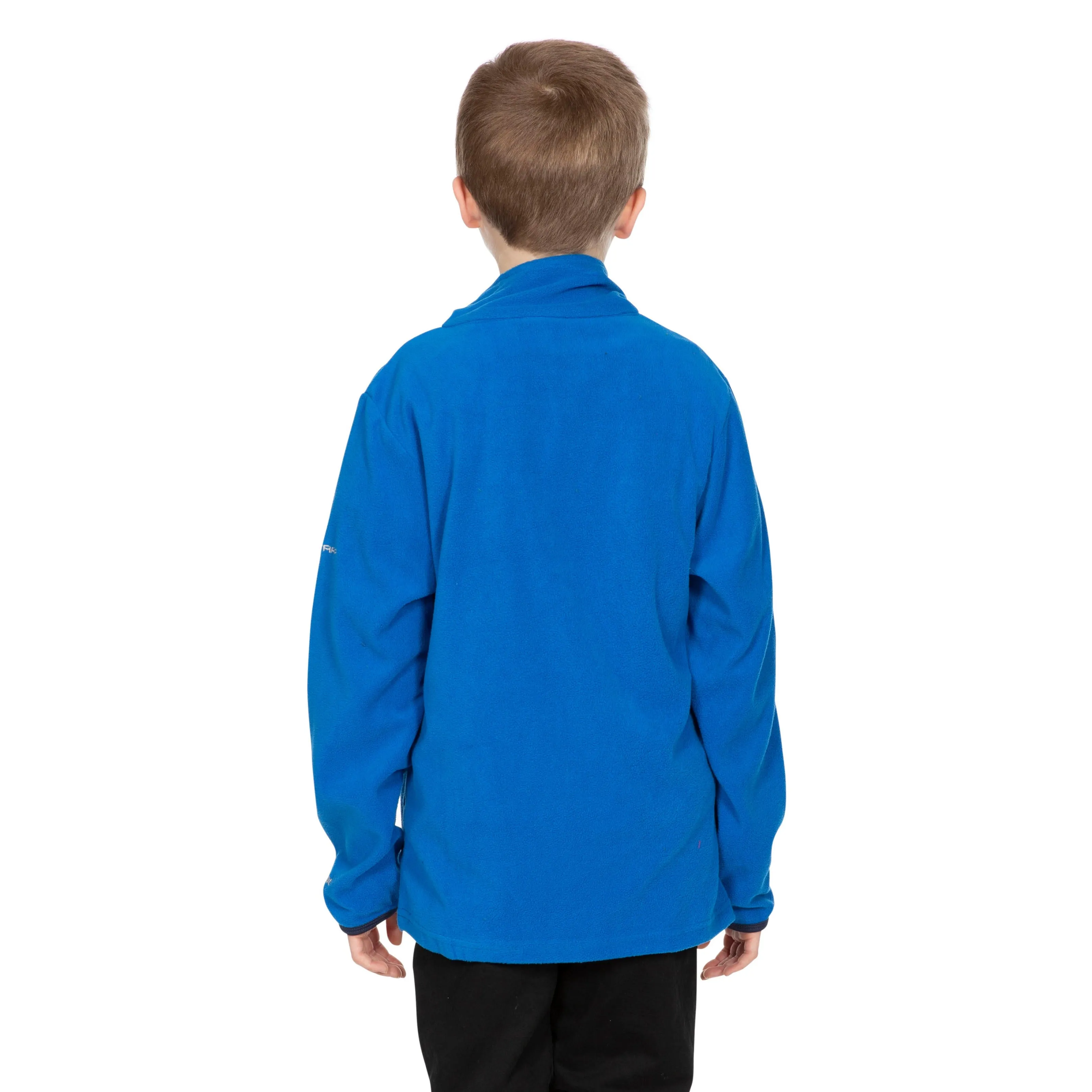 Etto Boys Half Zip Fleece - Blue