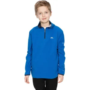Etto Boys Half Zip Fleece - Blue