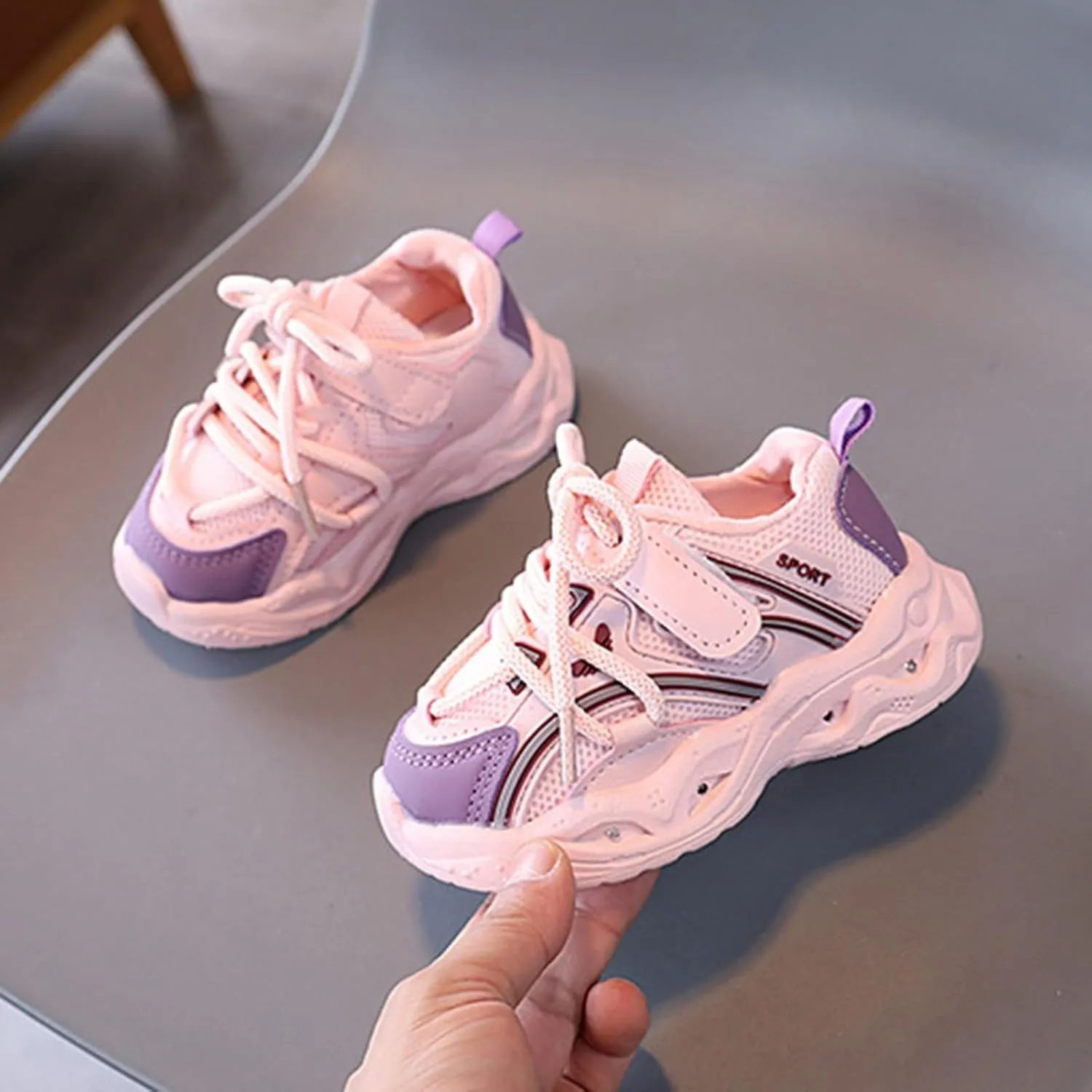 Girls Light Up Walking Shoes Boys Sneakers Boys Tennis Shoes Boys Kids Sneakers Mesh Breathable Running Shoes