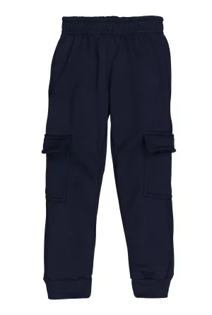 Little Boys Fleece Cargo Pocket Joggers