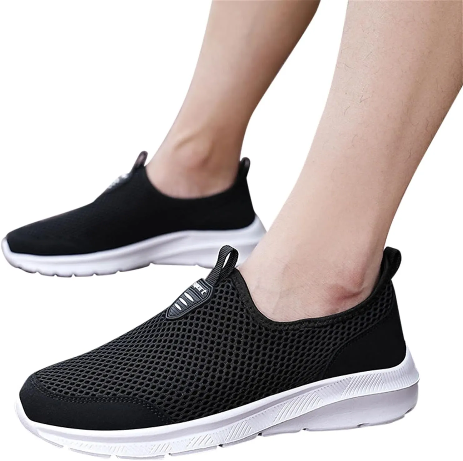 Low-Top Slip Ons Women's Fashion Sneakers Casual Walking Shoes Women Mesh Breathable Men's Casual Shoes Women Shoes Sneakers Red Tennis Shoe Trainers Shoe