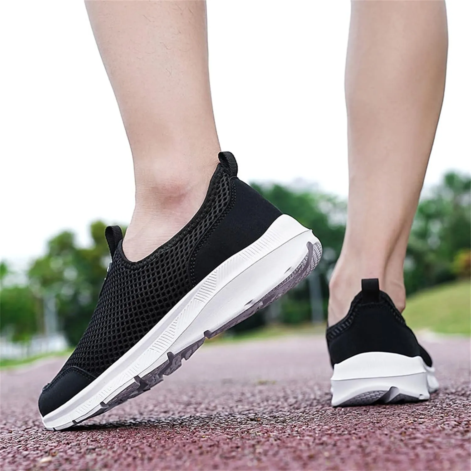 Low-Top Slip Ons Women's Fashion Sneakers Casual Walking Shoes Women Mesh Breathable Men's Casual Shoes Women Shoes Sneakers Red Tennis Shoe Trainers Shoe