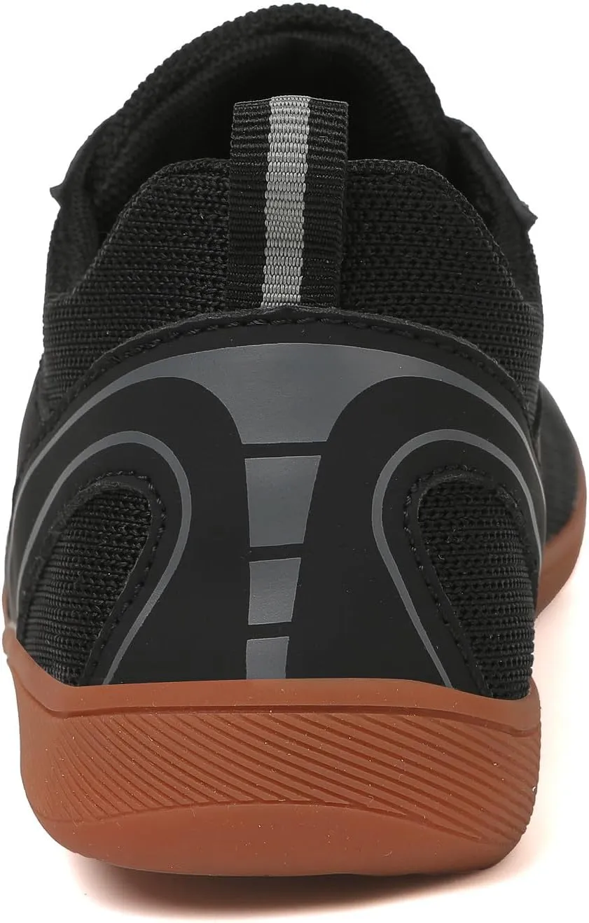 Men's Lace Up Memory Foam Sneakers Comfortable Breathable Stretch Canvas Slip on Sneaker Comfort Jogging Shoes