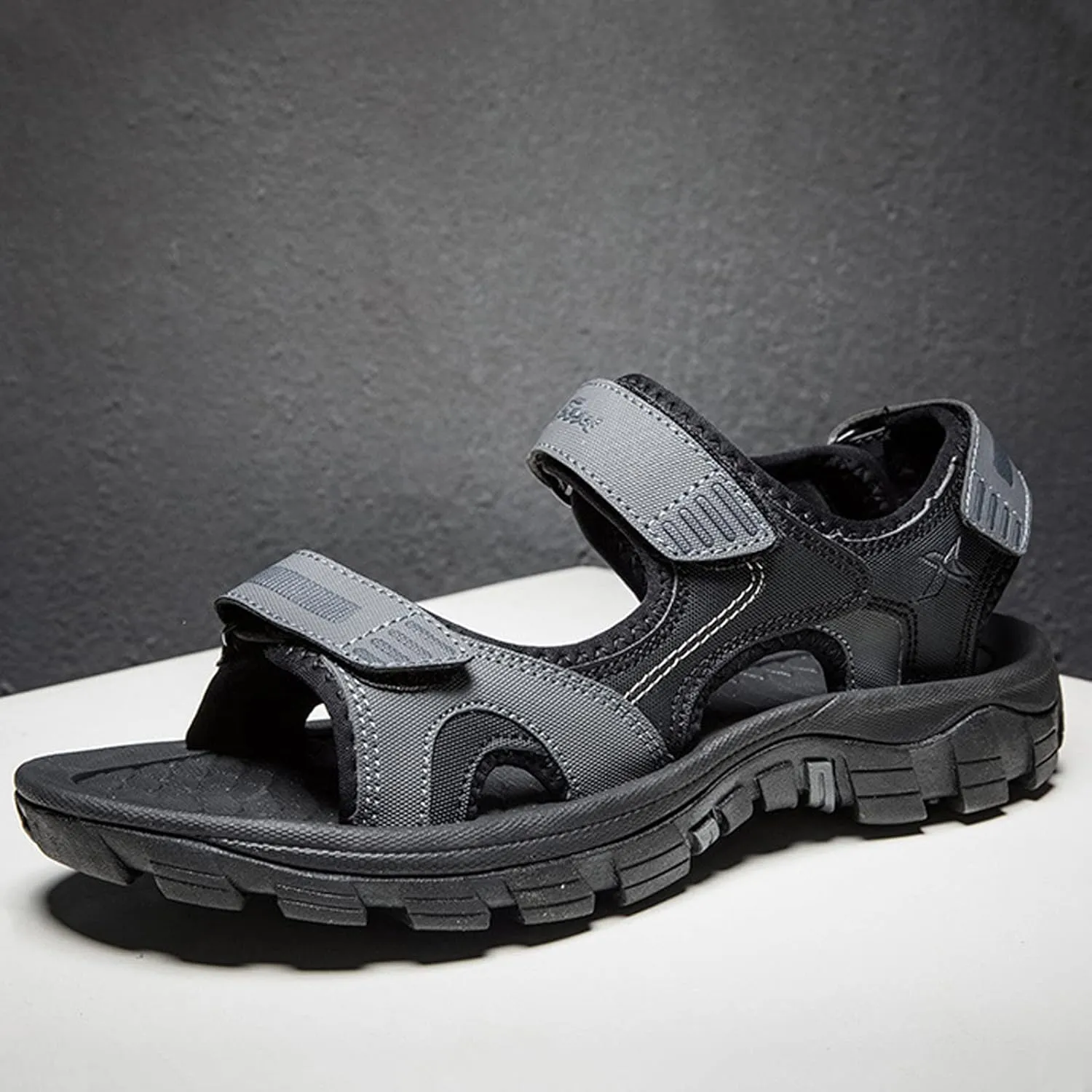 Men's Sport Sandals, Open Toe Trail Outdoor Shoes, Lightweight Trail Walking Casual Sandals Water Shoes