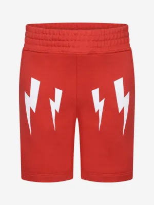 Neil Barrett Boys Short - Fleece Bermuda Shorts