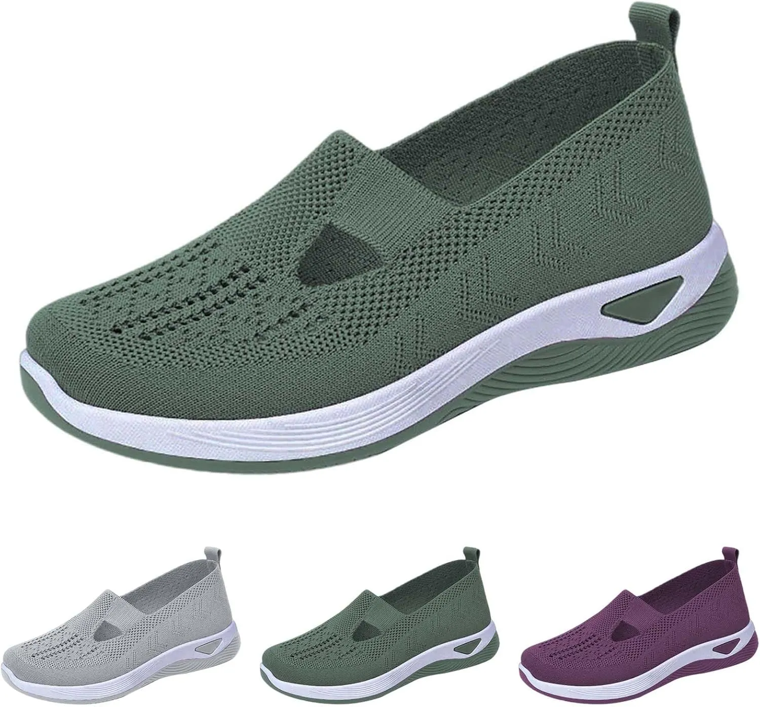 Orthopedic Shoes for Women Woven Orthopedic Mens Running Shoes Wide Feet Men Casual Shoes Men's Fashion Sneakers Brown Tennis Shoe Casual Loafers