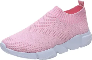 SBGMoSJ White Platform Sneakers for Women Wide Zapatillas Blancas para Mujer Elegantes Womens Black Athletic Shoes Size 9 Plantar Fasciitis Work Shoes Women Non Slip Women's Hiking Shoes Wide Width
