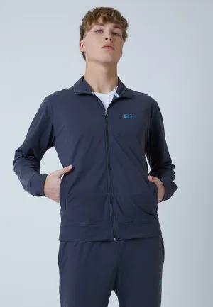 Tennis Jogger Tracksuit Top, dark grey