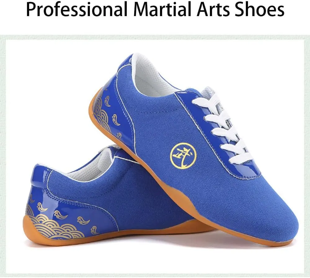Unisex Martial Arts Taichi Shoes,Cushioning Running Shoes, Sneakers for Running, Walking, Fitness, Gym,,