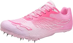 Unisex Sprint Racing Sneakers, Spikes Running Throwing Shoes Non-Slip Track & Field Trainers for Men Women Kids