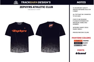 Zephyrs-TC- Youth Tech Tee